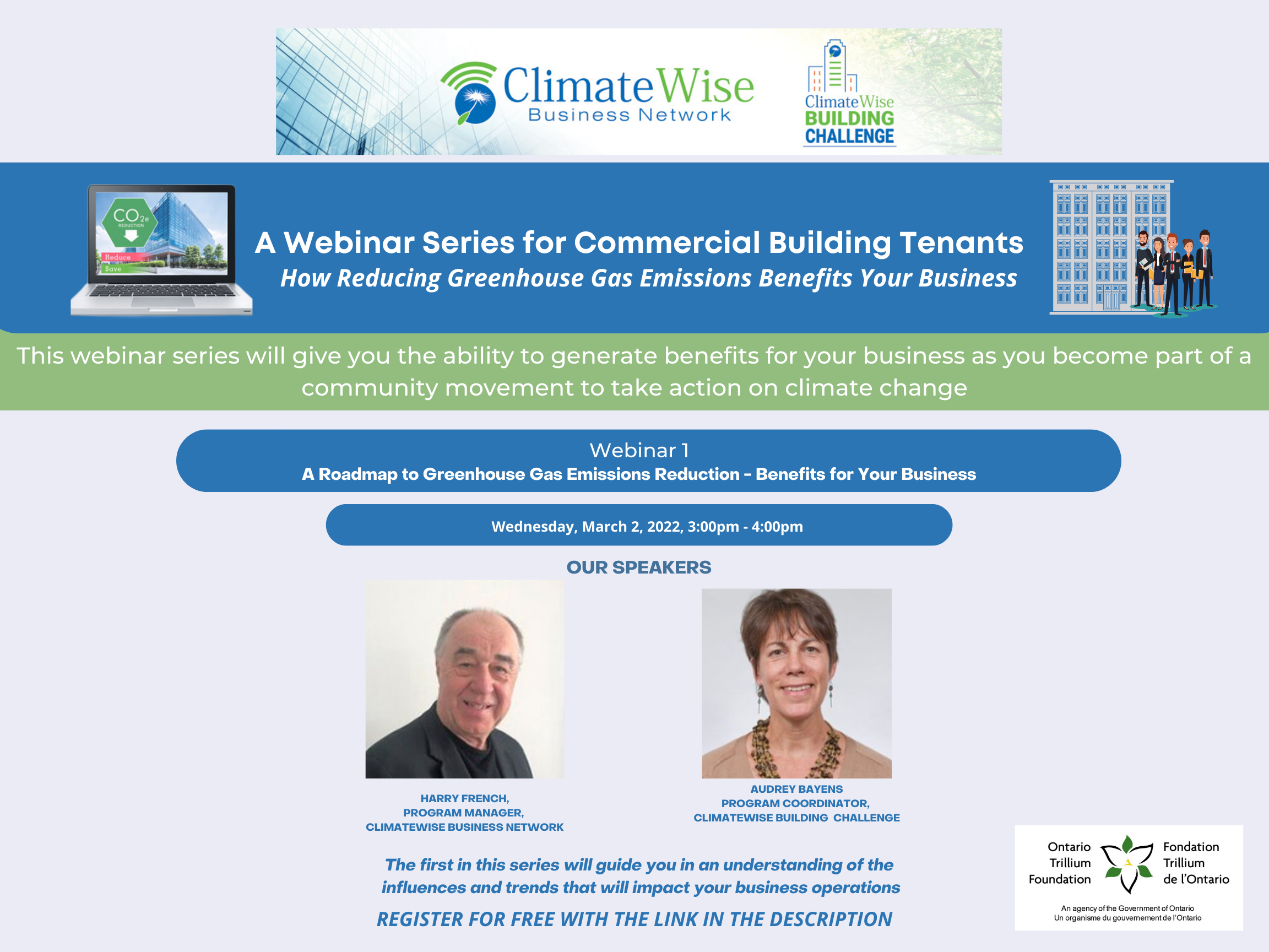ClimateWise Building Challenge Webinar Social Media Flyer _Webina #1
