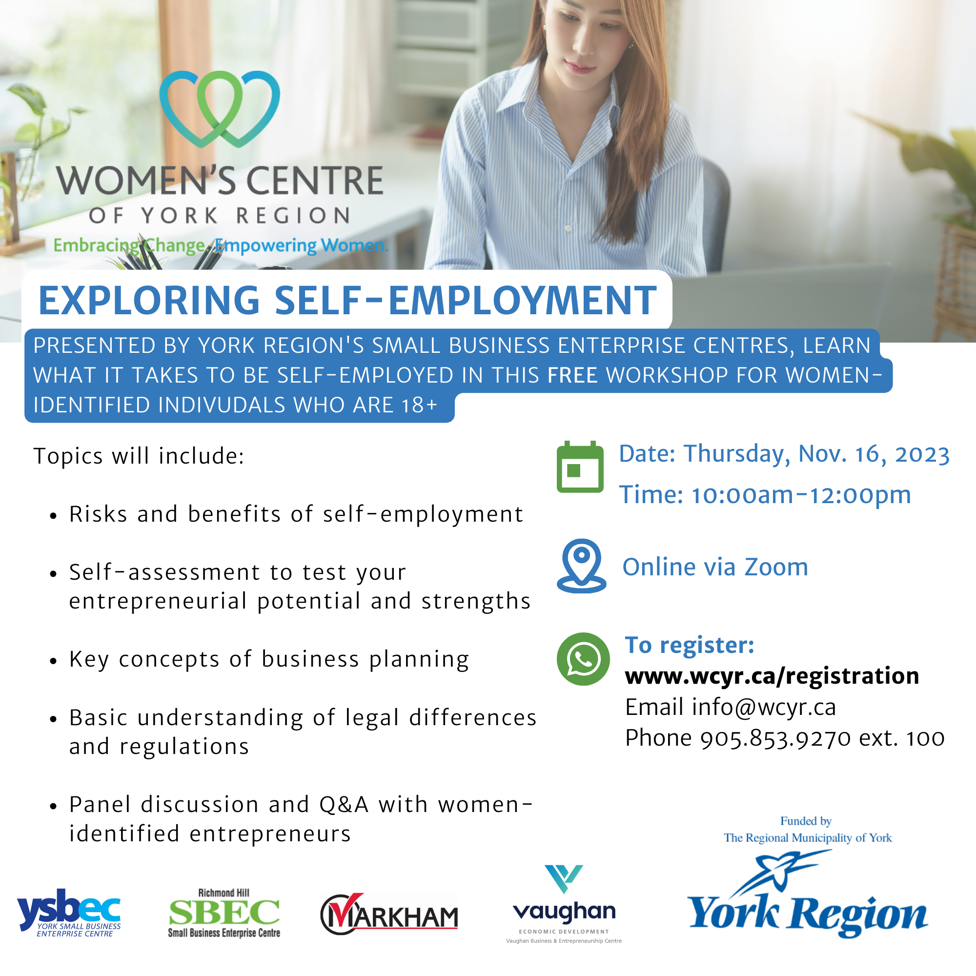 Exploring Self-Employment Nov. 2023